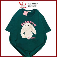 Áo Thun Phông UNISEX IN 2025 RABBIT THỎ BUNNY HOT TREND (M-L-XL-XXL- Bigsize - Em bé)