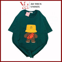 Áo Thun PHÔNG UNISEX in Decal LOGO DREW HOT TREND - Hình chụp thật (Đủ size M-L-XL-XXL BIGSIZE)