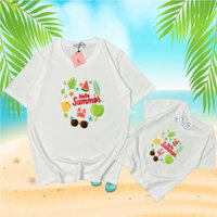 Áo Thun PHÔNG UNISEX in DU LỊCH TOUR HOLIDAY NGHỈ MÙA HÈ SUMMER MÁT MẺ CUTE HOT (Đủ size M-L-XL-XXL BIGSIZE EM BÉ KID)