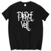 Áo thun Pierce The Veil American Posthardcore Band Áo thun đen trắng Man cotton