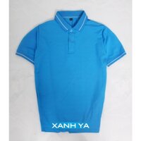 Áo thun polo 4 Chiều cao cấp nam - nữ MÀU XANH YA [Giá Tận Xưởng] FREE THIẾT KẾ
