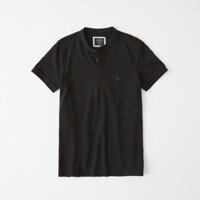 Áo thun polo Abercrombie & Fitch ABR-US-PO68 Super Slim Banded Polo Black