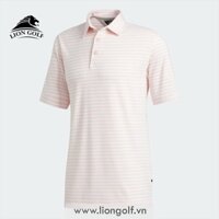 Áo thun Polo Adidas kẻ sọc Adipure Essential màu hồng nhạt - FL8837