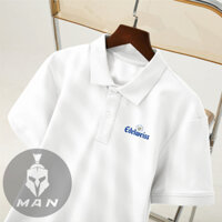 Áo thun Polo Bia Edelweiss - Vải Cá Sấu Dày Mịn Cao Cấp Chống Nhăn - Man Store