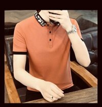 Áo thun polo - Cam - XL