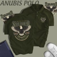 Áo thun polo Cánh Chim Đại Bàng usa - vải cao cấp nam nữ tay lỡ