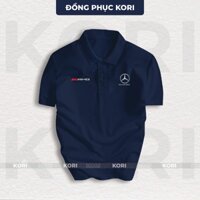 Áo thun polo cao cấp Mercedes Chính Hãng - Áo Mercedes AMG ĐỎ sang trọng, thoáng mát, không xù lông - KORI ĐỒNG PHỤC