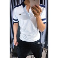 Áo THUN POLO CAO CẤP - PHỐI SỌC VAI, TAY CỰC ĐẸP, TRẺ TRUNG, NĂNG ĐỘNG, LỊCH LÃM.