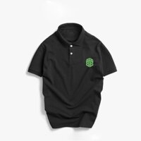 ÁO THUN POLO CẶP IN HÌNH TOM AND JERY CỔ TRỤ 2 MÀU TRẮNG ĐEN UNISEX NAM NỮ