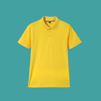 Áo Thun Polo Đồng Phục Màu Vàng Cúc Trơn - Hàng mới về