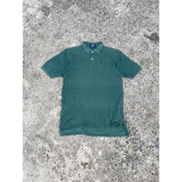 Áo Thun Polo Hiệu Ralph Lauren màu xanh basic logo size M đã qua sử dụng