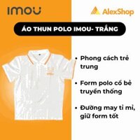 Áo Thun Polo Imou - Màu Trắng | Thanh lịch, dễ mặc, đậm chất thương hiệu