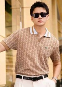 Áo Thun Polo Lacoste Mẫu MonoGram
