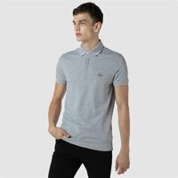 Áo Thun Polo Lacoste Men's Màu Xám Sáng Shirt Regular Fit Stretch Cotton Piqué