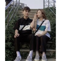 Áo Thun Polo Local Brand Levents Stripe Unisex Nam Nữ Full Mạc ⚡