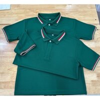 Áo thun polo màu xanh ngọc lục bảo  - La'house Uniform