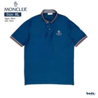 Áo thun polo Moncler 2hand size XL | Màu xanh