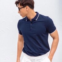 Áo thun polo nam, áo phông cổ tròn chất vải Cotton mặc thoáng mát, co dãn tốt và bền màu - Áo mùa Xuân - Hè