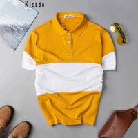 Áo thun polo nam basic RICADO phông unisex có cổ vải cao cấp sang trọng chuẩn form T03