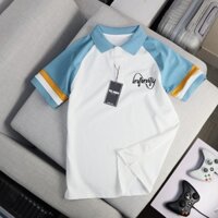 Áo Thun Polo Nam Chữ Thêu Infinty, vải Poly Cá Sấu Cao Cấp Chuẩn Form