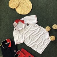 ÁO THUN POLO NAM CỔ BẺ THÊU CHỮ H