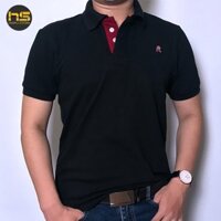 Áo Thun Polo Nam Cool1 Màu Đen, Full cotton, Ôm Body, Cổ Áo Khỏe Khoắn, Gọn Gàng, Lịch Sự