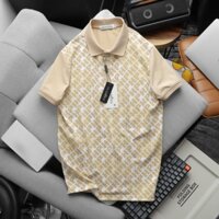 Áo thun polo nam Havis họa tiết in chìm sang trọng ASTD230