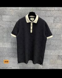 Áo thun polo nam nữ, áo thun polo tay ngắn cổ bẻ, phong cách thời trang hàn quốc cao cấp mẫu mới MS35 - Màu đen - XL