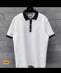 Áo thun polo nam nữ, áo thun polo tay ngắn cổ bẻ, phong cách thời trang hàn quốc cao cấp mẫu mới MS35 - Màu trắng - XXL