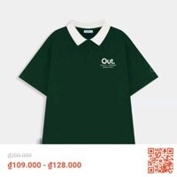 áo thun polo nam nữ Unisex xanh đen
