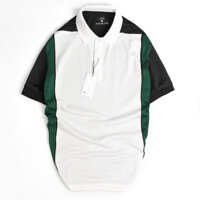 Áo thun polo nam phối màu thời trang HK210 - L 50-60kg - TRẮNG PHỐI