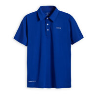 Áo thun polo nam thể thao LADOS - 9080 có cổ bẻ, vải thun lạnh, phông rộng - XANH DƯƠNG  - XL