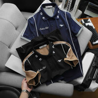 Áo Thun Polo Nam Thêu Logo Con Ngựa & Chữ Packhorse Club (Có Size 3XL)
