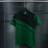 Áo Thun Polo Nam Vải Mềm Mịn Phối Viền Chéo Thân .TM