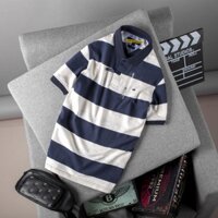 Áo thun POLO STRIPED Sọc Ngang sang trọng và tinh tế, nhiều màu phù hợp với mọi lứa tuổi - POTMY2