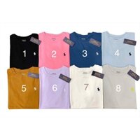 Áo Thun Polo Xuất Hàn Basic Style DORY&PONY In Logo Cực Xinh - (8 màu hot) - A169