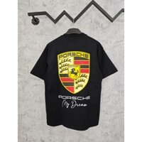 Áo Thun Porcher My Dream Form Rộng Cá Tính 100% Cotton 2 Chiều Siêu Dày - Chu Store SG