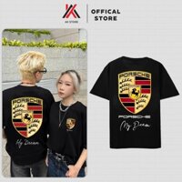Áo Thun Porsche My Dream Hình In Sắc Nét, Thời Trang Nam Nữ Unisex, Vải Cotton Dày Mịn 100% AK Store