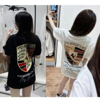 Áo Thun PORSCHE Nam Nữ, Áo Phông Chất Liệu Cotton 100% Siêu Thoáng Mát Thấm Hút Mồ Hôi Hot Trend Hè 2024