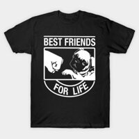 Áo thun Pug - Bạn Đồng Hành Trọn Đời - Quà Tặng Tshirt Pug Best Friend For Life Gift Tshirt TShirt