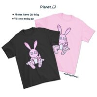 Áo Thun Rabbit Thỏ Hồng 3 màu áo