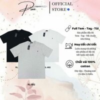 Áo thun Ralph Lauren Basic Logo Ngựa Thêu, áo phông Nam/Nữ, Form rộng, Tay lỡ, Unisex 100% Cotton.
