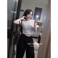 Áo Thun Ren Dáng Babytee - Áo Phông Dáng Vừa Chất Ren