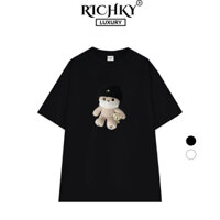 Áo Thun Richky Luxury Premium Tee Gấu Mũ Len Teddy Bear Beanie