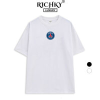 Áo Thun Richky Premium Tee Logo Mid Câu Lạc Bộ Bóng Đá Paris Saint Germain Fc Ligue 1