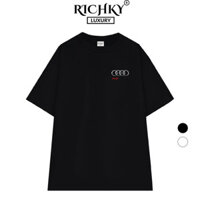 Áo Thun Richky Premium Tee Logo Left Audi Supercar New Version