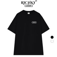 Áo Thun Richky Premium Tee Logo Left Audi Luxury Car