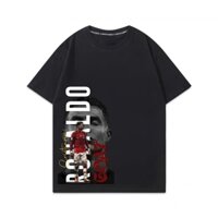 Áo Thun Ronaldo 022 CR7 Tay Ngắn ATT19022503. 100% Cotton, Oversized, Nhiều Màu