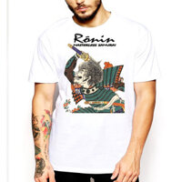 Áo thun Samurai, Bushido, Áo thun Cotton nam chiến binh Nhật Bản Katana