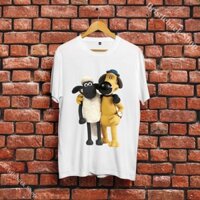 Áo Thun Shaun the Sheep Chú Cừu Thông Minh trẻ em Cotton cổ tròn phong cách mềm mại trẻ trung Y39STS016